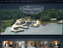Tablet Screenshot of jacksonharborinn.com